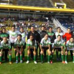 Las chicas del “Verde” jugaron en el “Gigante de Arroyito”