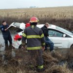 Familia de El Trébol accidentada en Chañar Ladeado