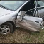 Violento choque en Ruta 13