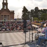 Una multitud colmó la plaza «San Martín» en los festejos patronales