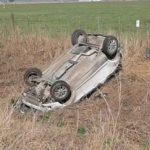 Vuelco en Ruta 178