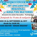 Se viene el “10º Encuentro Regional de adultos mayores”
