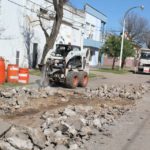 Más trabajos de recuperación de paños de hormigón en la ciudad