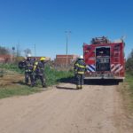 Incendio y confuso episodio en Barrio Paso