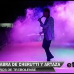 Artaza y Cherutti hablaron tras su show en Trebolense