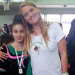La gimnasta del «Verde» Angelina Serrano tuvo un gran desempeño en Cañada Rosquín