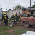 Incendio y susto en Cortada Centenario