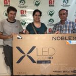 MÁS FELICES GANADORES – Interclubes entregó un Smart TV 50′ en la ciudad