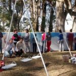 Mural y jornada de encuentro en la Escuela Campo Riberi