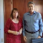Berra se reunió con el Ministro de Infraestructura Garibay