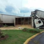RUTA 34 – Dos camiones chocaron de frente a la altura de Centeno