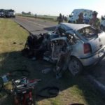 Accidente fatal entre San Jorge y Carlos Pellegrini