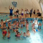 Estupendo camping de natación de Trebolense