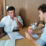 Almada realizó gestiones en el SEDRONAR y la CONADIS