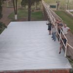 SALA DE MUSCULACIÓN – Techo terminado en El Expreso