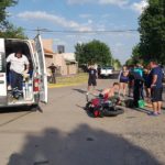 Grave accidente en pleno centro