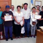 MUNICIPALIDAD – Reconocimiento a tres nuevos compañeros que se jubilaron