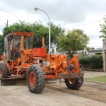 Se realizan trabajos en las calles de la ciudad