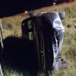 SAN JORGE – Volcó un auto por evitar atropellar a una niña que circulaba sola por la ruta