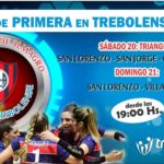 La agenda de partidos de San Lorenzo en Trebolense