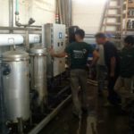 Mantenimiento y limpieza en la Planta de Osmisis