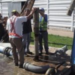 COOPERATIVA- Se rompieron dos bombas en la planta