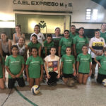 VOLEY – El semillero del «Verde» trabaja a paso firme