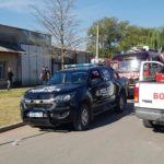 Incendio en Bv. América casi Ruta 13
