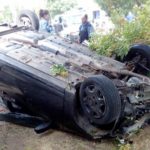 Fuerte accidente en San Jorge
