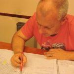 Replanteo de obras de cloacas en la Cooperativa