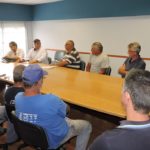 COOPERATIVA – El personal se reunió con representantes de la FeNTOS