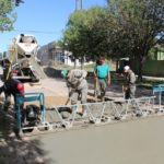 OBRAS EN LA CIUDAD – Se pavimentó la calle 9 de Julio
