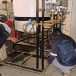 Se realizan trabajos de limpieza en la Plantas de Ósmosis