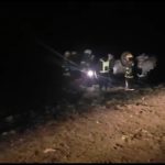 Vuelco en Ruta 13