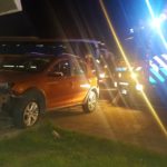 Colisión en Ruta 13 y Boulevard Perón
