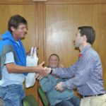 Eduardo Coscia fue reconocido por la Aseguradora “San Cristóbal”