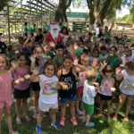 Papá Noel visitó a los “Bichitos Verdes” y dejó regalos para los chicos
