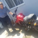 Recuperan moto robada en la Plaza San Martín