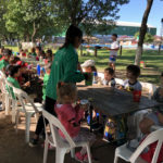 Los «Bichitos verde» acamparon en el club