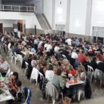 El «Verde» presentó su indumentaria con una muy buena cena folkórica