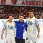 FUTSAL – Con jugadores del «Verde» el combinado de futsal liguista animó la previa de la Selección