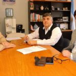 Almada se reunió con las autoridades de la Cooperativa