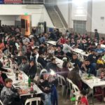 Gran cena shoe de rugby en el «Verde»