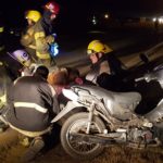 Arrollan un motociclista en Ruta 13