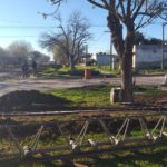 Se pavimenta la segunda etapa del Bv. Europa
