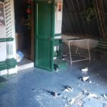 Cinco niñas fueron las que destrozaron la Santa Rita