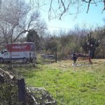 SAN JORGE – Una mujer cayó a un pozo y fue rescatada por los bomberos