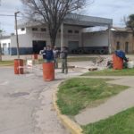 Comenzó la recuperación de paños de hormigón en San Lorenzo y Santa Fe