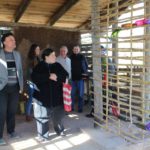 El Intendente visitó la obra de Bioconstrucción en el CIC