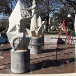 Se trabaja en la puesta en funcionamiento de la Fuente del Bicentenario